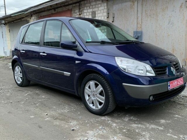 Синий Рено Сценик, объемом двигателя 1.6 л и пробегом 176 тыс. км за 5450 $, фото 2 на Automoto.ua