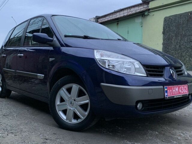 Синий Рено Сценик, объемом двигателя 1.6 л и пробегом 176 тыс. км за 5450 $, фото 14 на Automoto.ua