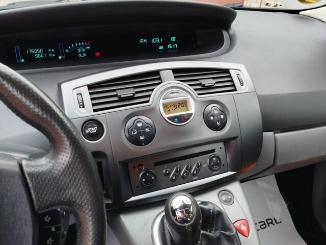 Синий Рено Сценик, объемом двигателя 1.6 л и пробегом 176 тыс. км за 5450 $, фото 19 на Automoto.ua