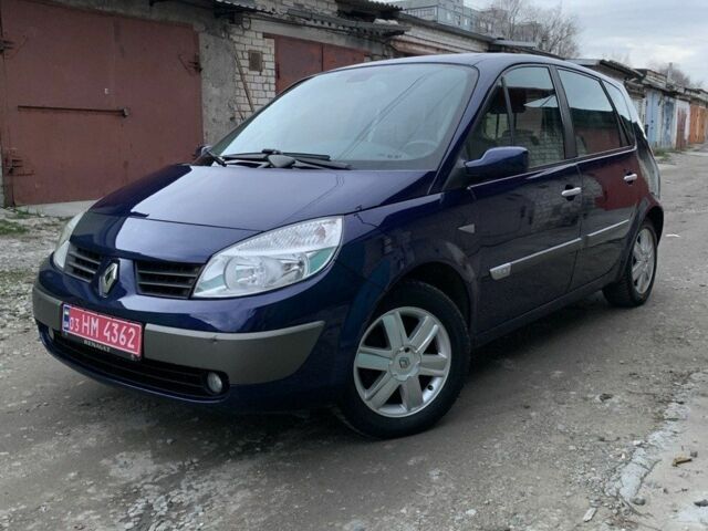Синий Рено Сценик, объемом двигателя 1.6 л и пробегом 176 тыс. км за 5450 $, фото 1 на Automoto.ua