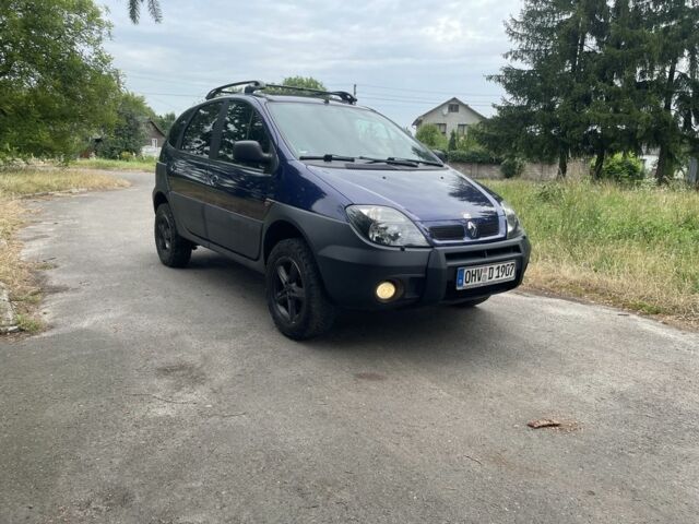 Синий Рено Сценик, объемом двигателя 1.9 л и пробегом 210 тыс. км за 3804 $, фото 4 на Automoto.ua