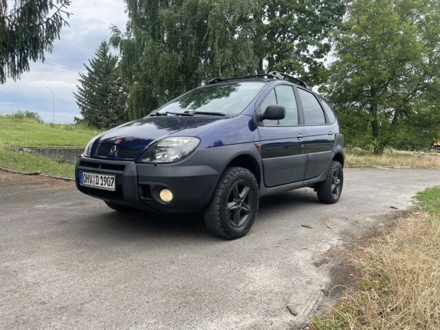 Синий Рено Сценик, объемом двигателя 1.9 л и пробегом 210 тыс. км за 3804 $, фото 1 на Automoto.ua