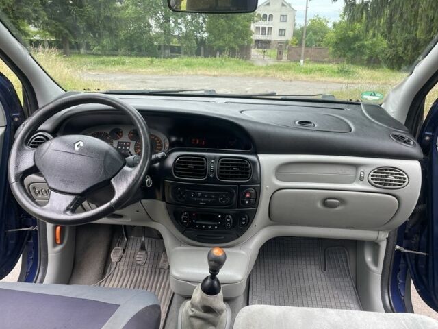 Синий Рено Сценик, объемом двигателя 1.9 л и пробегом 210 тыс. км за 3804 $, фото 21 на Automoto.ua