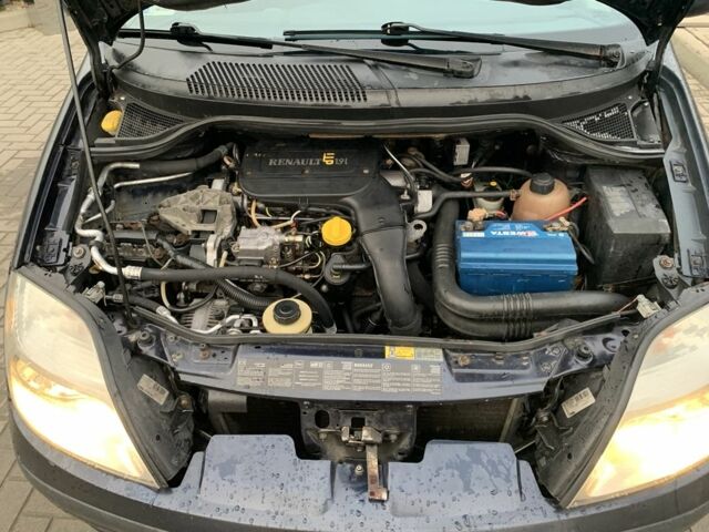 Синий Рено Сценик, объемом двигателя 1.9 л и пробегом 3 тыс. км за 2500 $, фото 7 на Automoto.ua