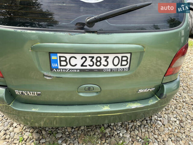 Зеленый Рено Сценик, объемом двигателя 1.87 л и пробегом 390 тыс. км за 2500 $, фото 16 на Automoto.ua