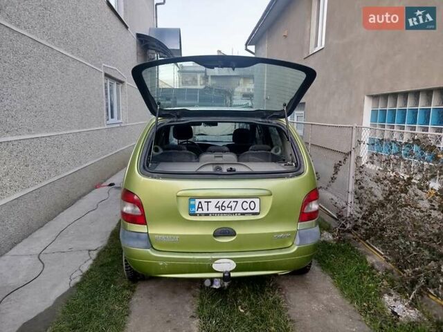 Зеленый Рено Сценик, объемом двигателя 1.6 л и пробегом 216 тыс. км за 3500 $, фото 8 на Automoto.ua