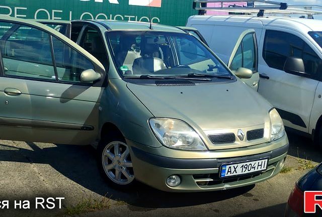 Зелений Рено Сценік, об'ємом двигуна 1.6 л та пробігом 250 тис. км за 3800 $, фото 2 на Automoto.ua