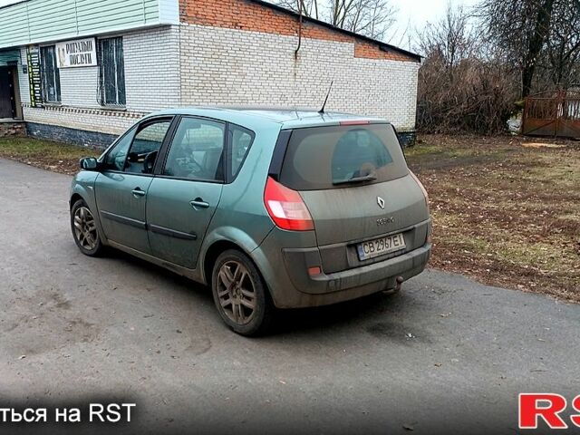 Зеленый Рено Сценик, объемом двигателя 1.6 л и пробегом 170 тыс. км за 4200 $, фото 4 на Automoto.ua