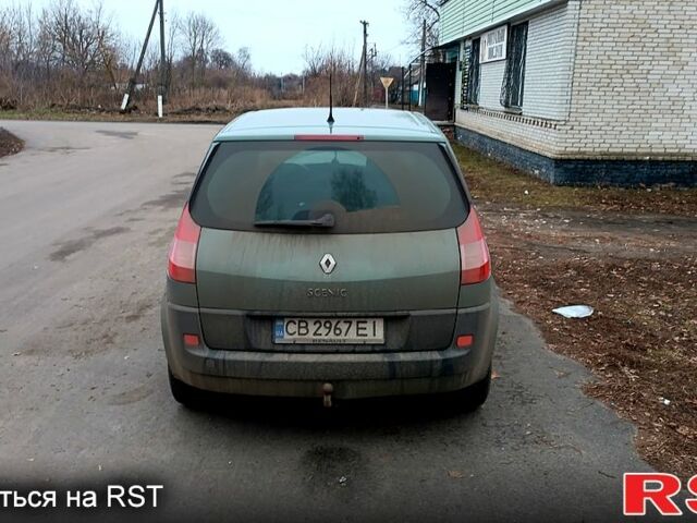 Зеленый Рено Сценик, объемом двигателя 1.6 л и пробегом 170 тыс. км за 4200 $, фото 3 на Automoto.ua
