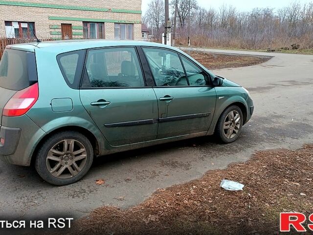 Зеленый Рено Сценик, объемом двигателя 1.6 л и пробегом 170 тыс. км за 4200 $, фото 2 на Automoto.ua