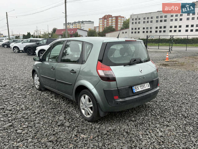 Зеленый Рено Сценик, объемом двигателя 1.6 л и пробегом 255 тыс. км за 3700 $, фото 2 на Automoto.ua