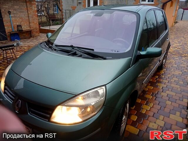 Зеленый Рено Сценик, объемом двигателя 2 л и пробегом 170 тыс. км за 3900 $, фото 4 на Automoto.ua