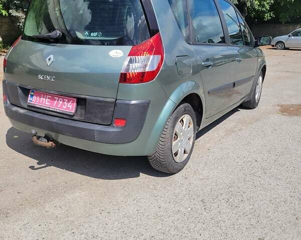 Зелений Рено Сценік, об'ємом двигуна 1.6 л та пробігом 194 тис. км за 4600 $, фото 25 на Automoto.ua