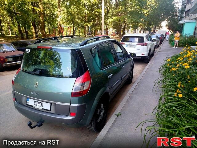 Зеленый Рено Сценик, объемом двигателя 2 л и пробегом 260 тыс. км за 5500 $, фото 2 на Automoto.ua