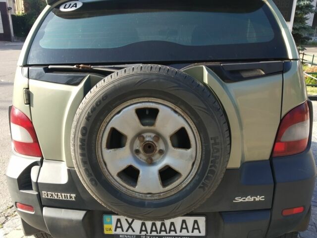 Зелений Рено Сценік, об'ємом двигуна 2 л та пробігом 262 тис. км за 4500 $, фото 5 на Automoto.ua