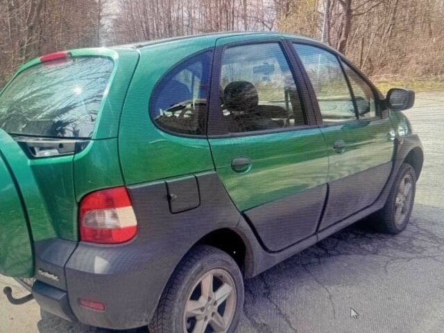 Зеленый Рено Сценик, объемом двигателя 2 л и пробегом 250 тыс. км за 2800 $, фото 2 на Automoto.ua