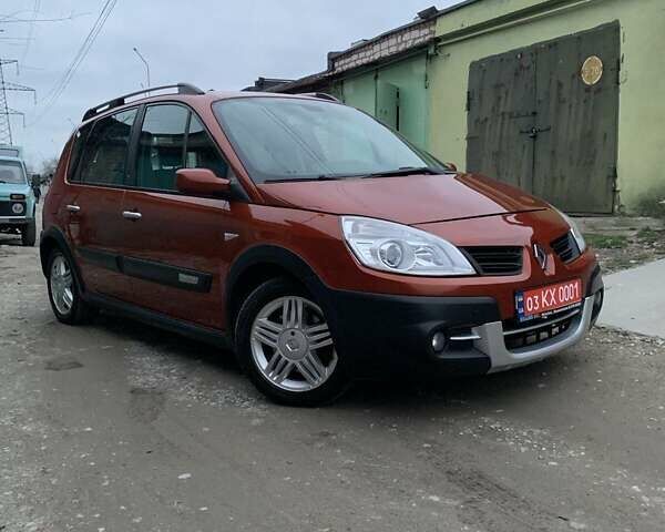 Помаранчевий Рено Сценік, об'ємом двигуна 2 л та пробігом 171 тис. км за 6250 $, фото 2 на Automoto.ua