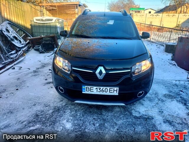 Черный Рено СтепВей, объемом двигателя 1.5 л и пробегом 104 тыс. км за 8000 $, фото 5 на Automoto.ua