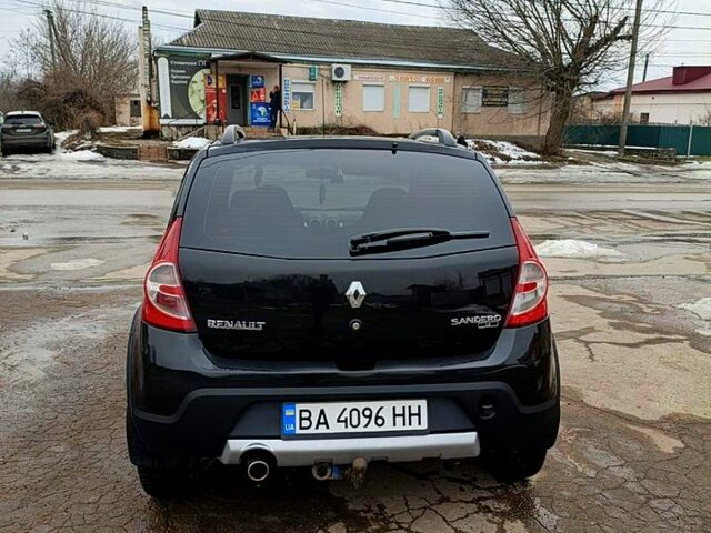 Черный Рено СтепВей, объемом двигателя 1.6 л и пробегом 181 тыс. км за 6200 $, фото 1 на Automoto.ua