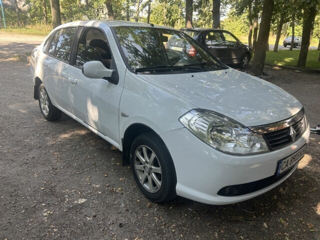 Белый Рено Симбол (Талия), объемом двигателя 1.4 л и пробегом 250 тыс. км за 3499 $, фото 1 на Automoto.ua
