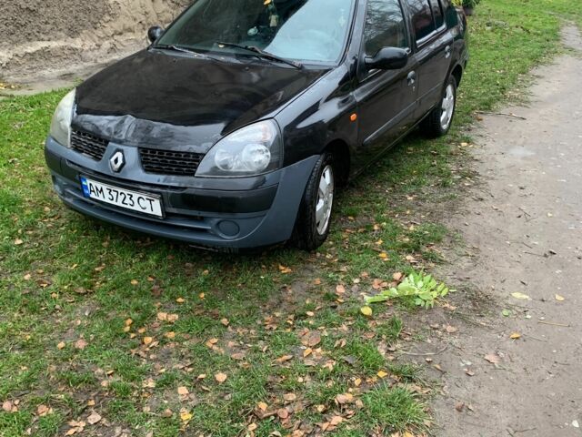 Черный Рено Симбол (Талия), объемом двигателя 1.4 л и пробегом 200 тыс. км за 1550 $, фото 1 на Automoto.ua