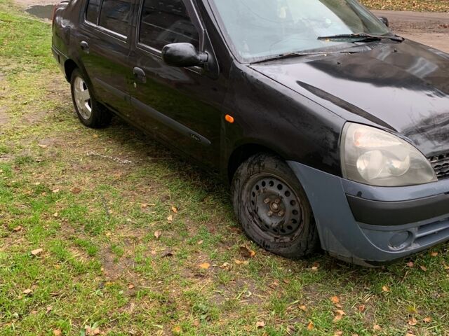 Черный Рено Симбол (Талия), объемом двигателя 1.4 л и пробегом 200 тыс. км за 1550 $, фото 9 на Automoto.ua