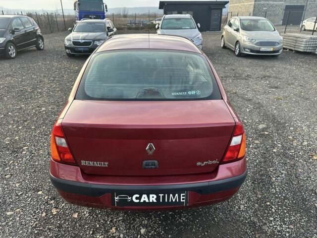 Червоний Рено Сімбол (Талія), об'ємом двигуна 1.4 л та пробігом 208 тис. км за 2650 $, фото 7 на Automoto.ua