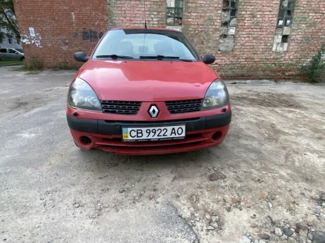 Красный Рено Симбол (Талия), объемом двигателя 1.4 л и пробегом 220 тыс. км за 2100 $, фото 1 на Automoto.ua