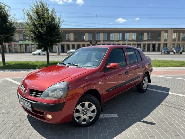 Червоний Рено Сімбол (Талія), об'ємом двигуна 1.4 л та пробігом 300 тис. км за 3000 $, фото 1 на Automoto.ua