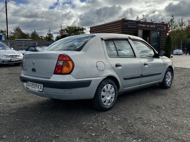 Серый Рено Симбол (Талия), объемом двигателя 1.4 л и пробегом 220 тыс. км за 2200 $, фото 4 на Automoto.ua