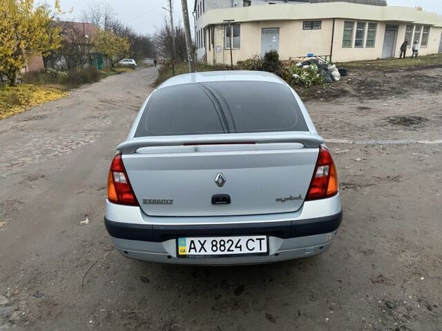 Серый Рено Симбол (Талия), объемом двигателя 1.4 л и пробегом 150 тыс. км за 3000 $, фото 5 на Automoto.ua