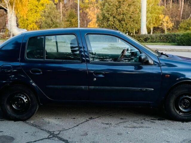 Синий Рено Симбол (Талия), объемом двигателя 1.4 л и пробегом 250 тыс. км за 1500 $, фото 3 на Automoto.ua