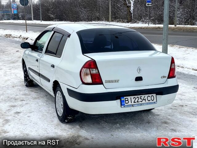 Білий Рено Сімбол, об'ємом двигуна 1.4 л та пробігом 39000 тис. км за 2950 $, фото 4 на Automoto.ua