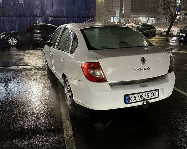 Белый Рено Симбол, объемом двигателя 1.4 л и пробегом 169 тыс. км за 4100 $, фото 12 на Automoto.ua