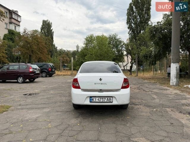 Белый Рено Симбол, объемом двигателя 1.39 л и пробегом 203 тыс. км за 4300 $, фото 6 на Automoto.ua