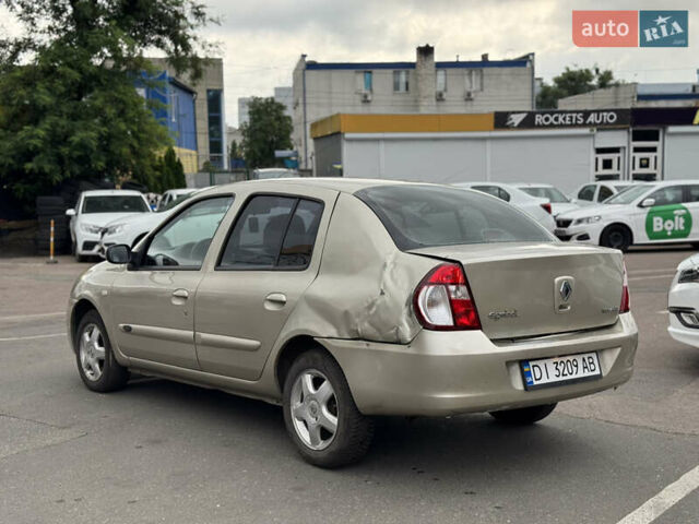 Бежевый Рено Симбол, объемом двигателя 1.39 л и пробегом 127 тыс. км за 2499 $, фото 6 на Automoto.ua