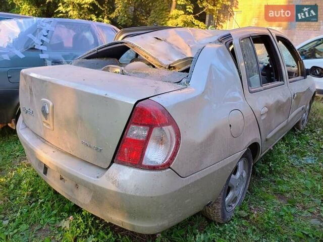 Бежевий Рено Сімбол, об'ємом двигуна 1.39 л та пробігом 240 тис. км за 1350 $, фото 7 на Automoto.ua