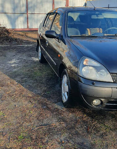 Черный Рено Симбол, объемом двигателя 1.4 л и пробегом 211 тыс. км за 4300 $, фото 1 на Automoto.ua