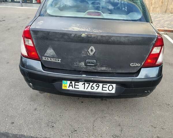 Черный Рено Симбол, объемом двигателя 1.4 л и пробегом 205 тыс. км за 1950 $, фото 5 на Automoto.ua