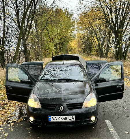 Черный Рено Симбол, объемом двигателя 1.39 л и пробегом 312 тыс. км за 5023 $, фото 1 на Automoto.ua