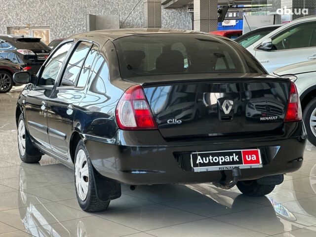 Черный Рено Симбол, объемом двигателя 1.4 л и пробегом 174 тыс. км за 3990 $, фото 3 на Automoto.ua