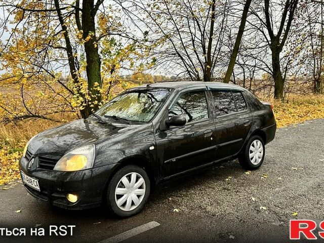 Черный Рено Симбол, объемом двигателя 1.4 л и пробегом 312 тыс. км за 5030 $, фото 6 на Automoto.ua