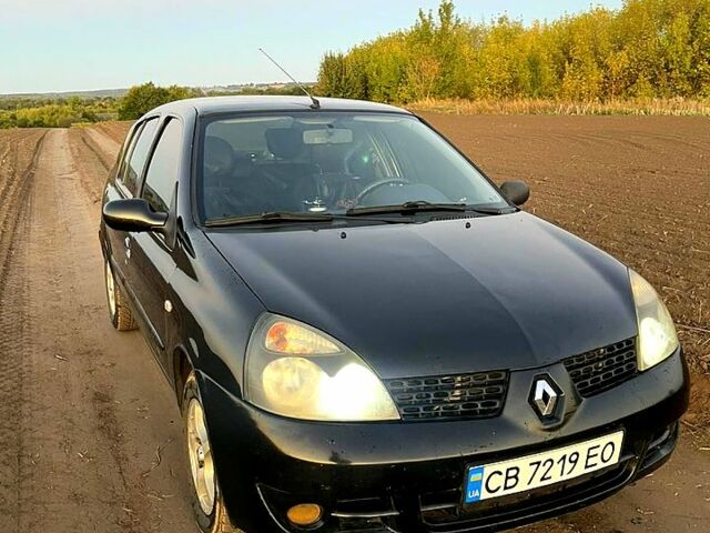 Черный Рено Симбол, объемом двигателя 1.4 л и пробегом 280 тыс. км за 2900 $, фото 1 на Automoto.ua