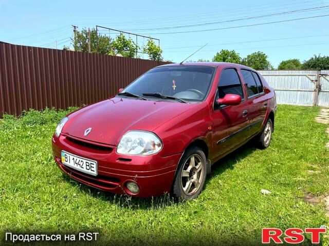 Красный Рено Симбол, объемом двигателя 1.4 л и пробегом 274 тыс. км за 2700 $, фото 2 на Automoto.ua