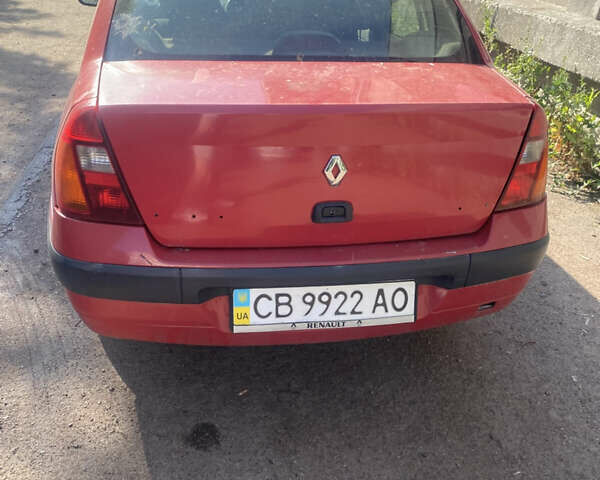 Червоний Рено Сімбол, об'ємом двигуна 1.39 л та пробігом 270 тис. км за 1750 $, фото 3 на Automoto.ua