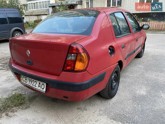 Червоний Рено Сімбол, об'ємом двигуна 1.39 л та пробігом 270 тис. км за 1900 $, фото 4 на Automoto.ua