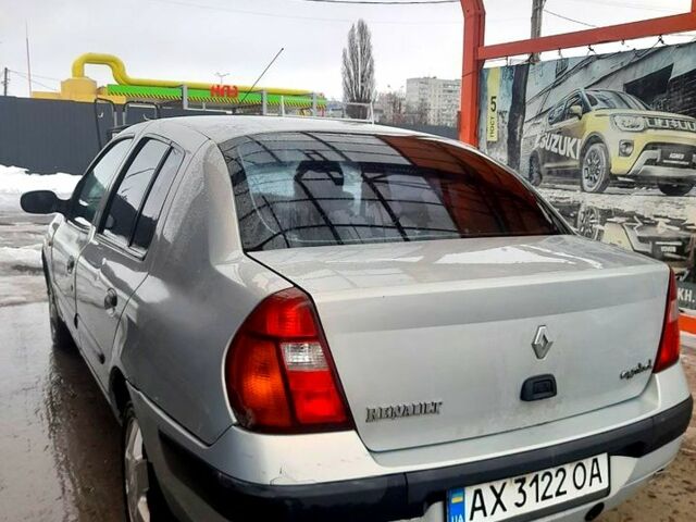 Сірий Рено Сімбол, об'ємом двигуна 1.4 л та пробігом 276 тис. км за 2300 $, фото 3 на Automoto.ua