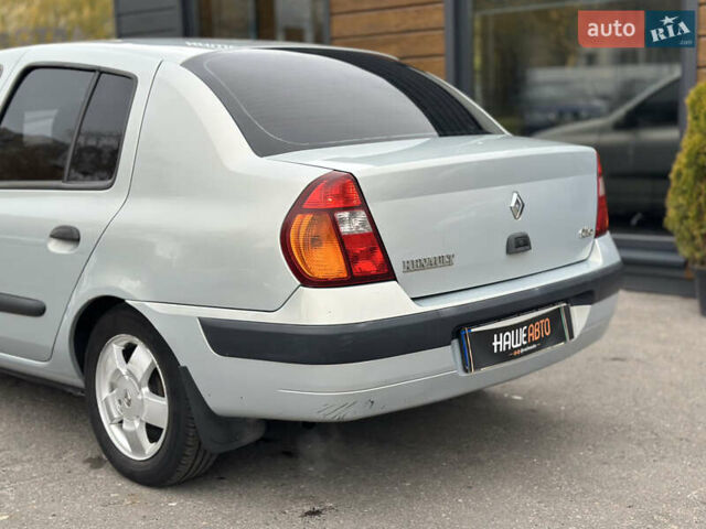 Сірий Рено Сімбол, об'ємом двигуна 1.39 л та пробігом 239 тис. км за 4100 $, фото 13 на Automoto.ua