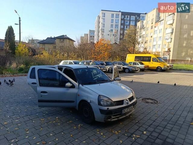 Серый Рено Симбол, объемом двигателя 1.4 л и пробегом 241 тыс. км за 1750 $, фото 7 на Automoto.ua