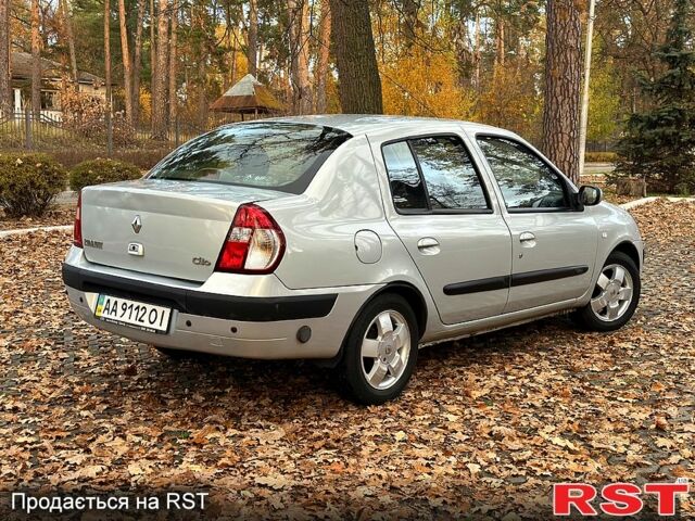 Серый Рено Симбол, объемом двигателя 1.4 л и пробегом 175 тыс. км за 4000 $, фото 2 на Automoto.ua